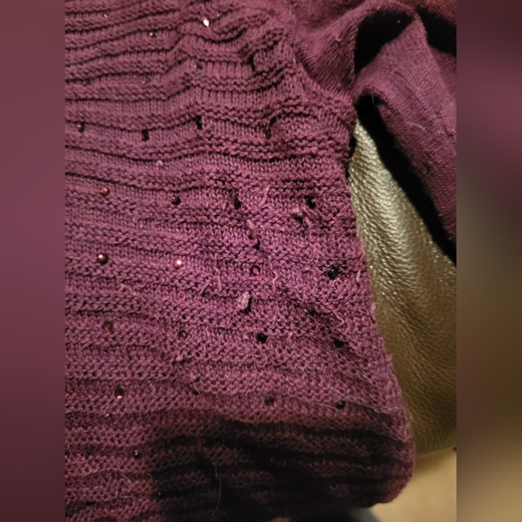 Ricki's sequined/sparkly knit sweater - Picture 4 of 5